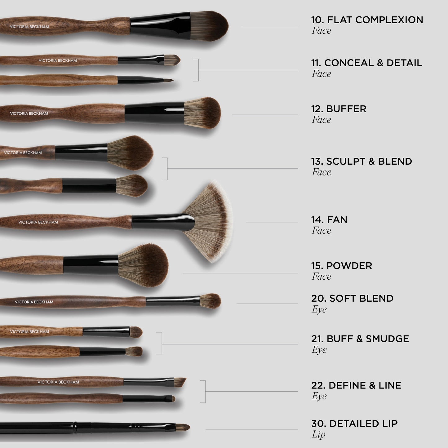 10. Flat Complexion Brush