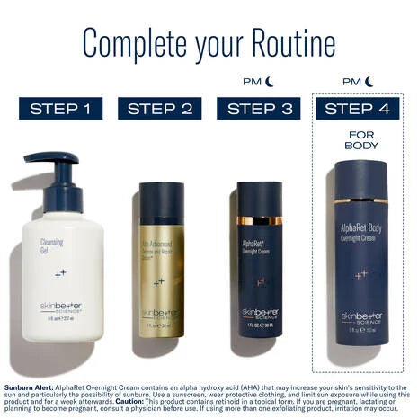 Skinbetter® AlphaRet Body Overnight Cream - 5oz/150 ml