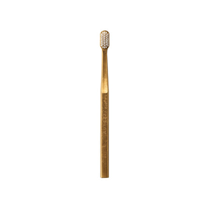 24K Gold Plated Bristles Toothbrush