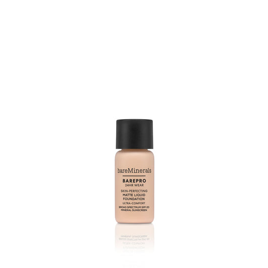 24HR Wear Skin-Perfecting Matte Liquid Foundation Mineral SPF 20 Sample Fair 15 Cool