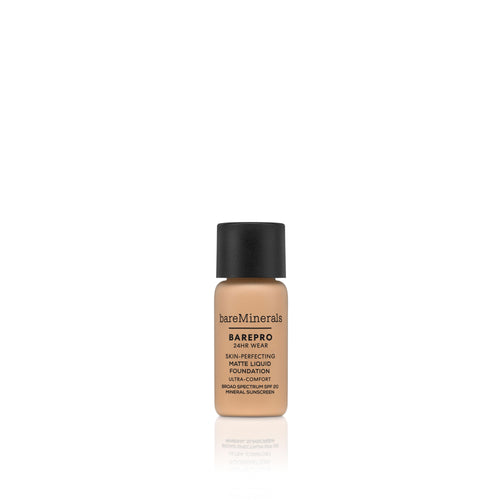 24HR Wear Skin-Perfecting Matte Liquid Foundation Mineral SPF 20 Sample Medium 30 Neutral