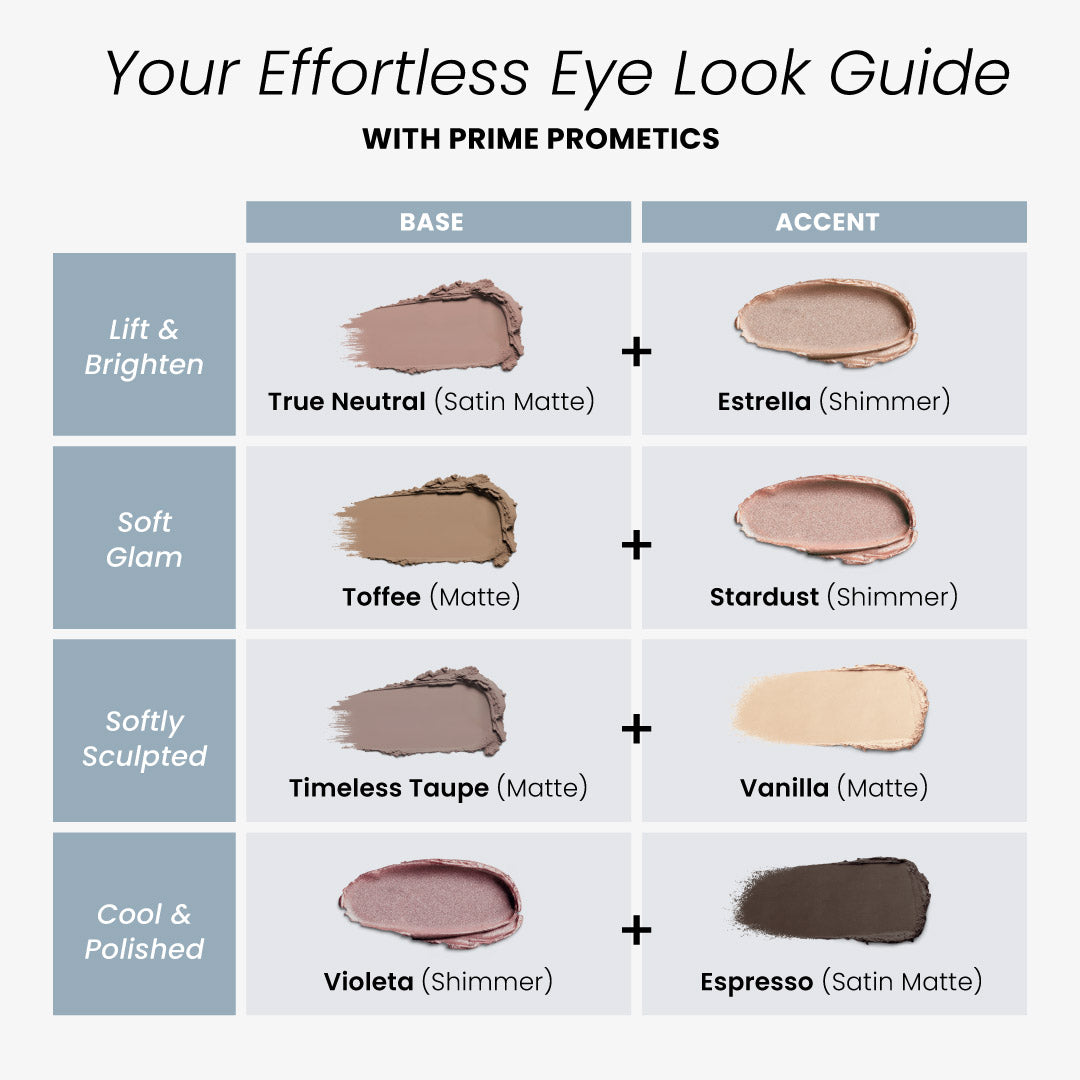 2pcs PrimeEyes Eyeshadow Matte