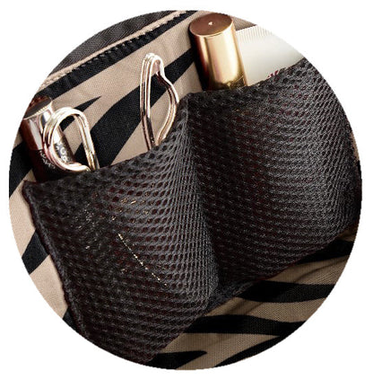 Signature Makeup Bag - Leather